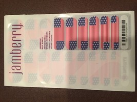 Jamberry Nails (new) 1/2 sheet STAR SPANGLED - 0316 - $7.61