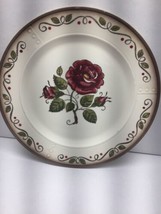 Metlox Poppytrail Provincial Rose China - Chop Plate Round Serving Platter 12&quot; - £14.36 GBP