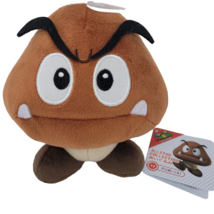 Sanei Super Mario All Star Collection 5&quot; Goomba A12 Plush Small Japan Release - £8.61 GBP