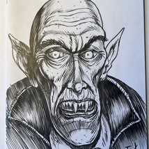 Vampire Macabre Nosferatu Spec. #1C Original Sketch Cover Art By  Frank Forte - £37.59 GBP