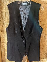 Evan Picon ladies size 12 rayon blend velour vest - $29.70