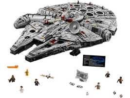 NEW Star Wars Millennium Falcon 75192 Building Blocks Set Kids Toys READ... - £275.22 GBP