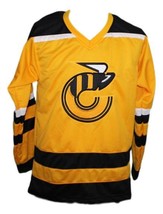 Any Name Number Cincinnati Stingers Retro Hockey Jersey New Yellow Any Size - £39.33 GBP+