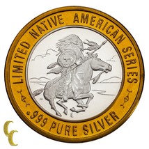 Chief Medicine Crow Native American Casino Game Game Token .999 Silver-
... - $66.76