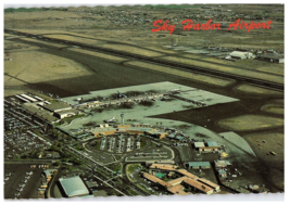 Sky Harbor Airport Phoenix Airport Postcard Posted 1975 - £7.77 GBP