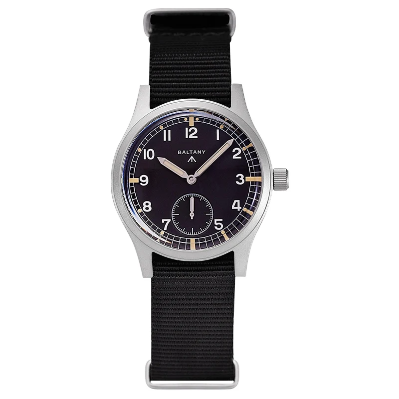Dirty Dozen Collection Vintage Wristwatch Small Seconds VD78 Move Super  100M Wa - £259.19 GBP