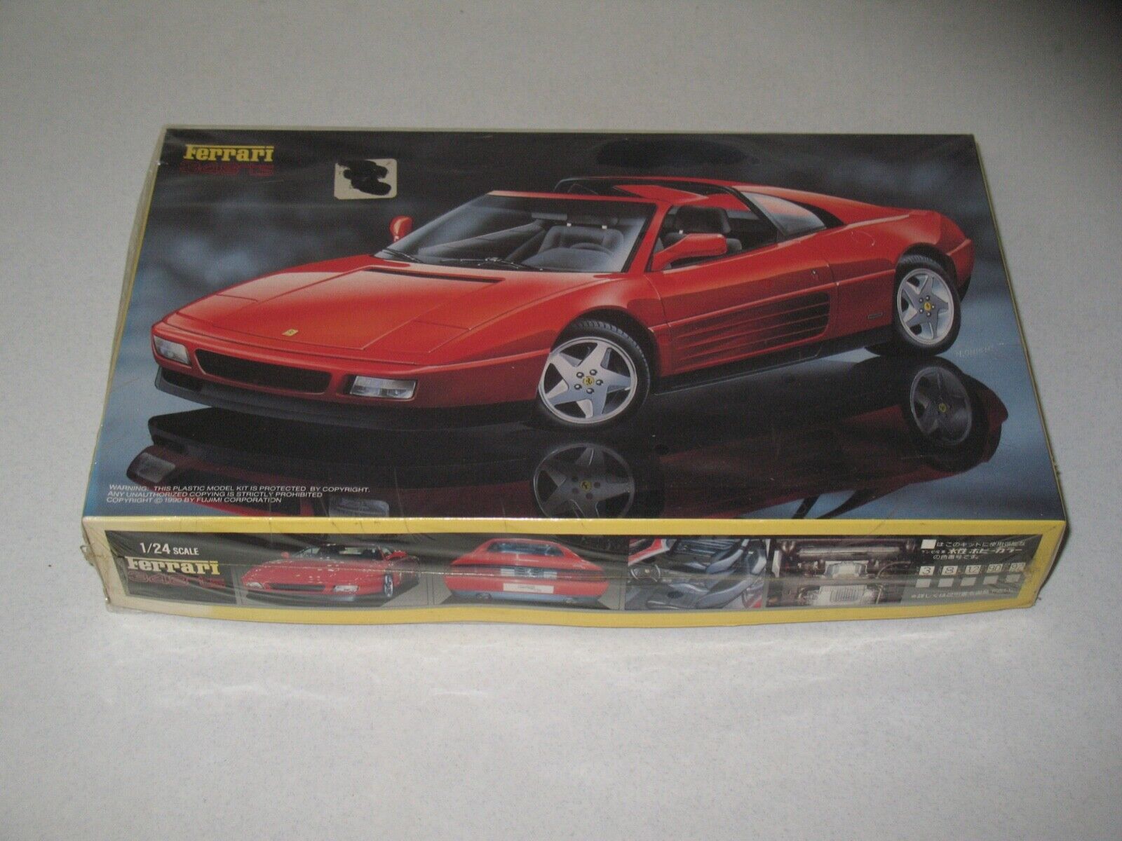 Fujimi 12032 Vintage 1/24 Ferrari 348 TS GTS Model Kit New in Box 1990 348TS - $49.99