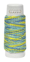 Cosmo Hidamari Sashiko Variegated Thread 30 Meters Sour Candy - $5.95