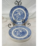 Blue Willow 9-1/4&quot; Dinner Plates Set of 4 Light Blue - $33.83 CAD