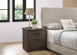 Wenge Nightstand - Modern, Sleek Bedside Table - $161.73 CAD