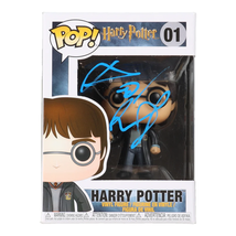 Daniel Radcliffe Signed &quot;Harry Potter&quot; #01 Harry Potter Funko Pop! Vinyl Figure - £360.61 GBP