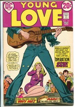 Young Love #103 1973-DC-Rock &#39;n&#39; Roll issue-guitar cover-spicy art-FN - £65.92 GBP