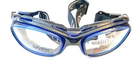 Uvex by Honeywell Safety Goggles Eyeglasses Frames SW09 L3 Blue 56-21-12... - $36.63
