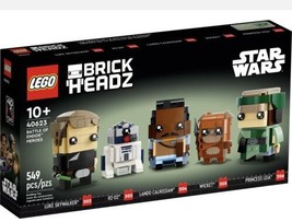 LEGO Heroes Of Endor Brickheadz Set #40623 Return Of The Jedi Anniversary Series - £48.57 GBP