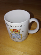 Vtg. Shoebox Greetings 1988 Hallmark &quot;Grandpa...L EAN, M EAN Spoilin&#39; Machine&quot; Mug - £6.14 GBP