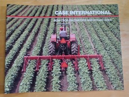 Case International Cultivators Rotary Hoes Sales Brochure Pamphlet Specs - £14.44 GBP