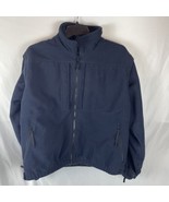 5.11 Tactical Jacket Mens XL Black Fleece Vest Convertible Full Zip - £29.75 GBP