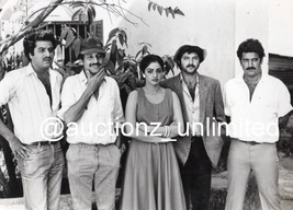 Bollywood India Actors Sridevi Anil Kapoor Photo BW Photograph 5x7 inch Fine Art - £5.97 GBP