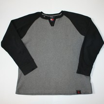 Tommy Jeans Men&#39;s Black and Gray Long Sleeve Top Shirt size S - $7.99