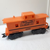 Marx Trains RIO GRANDE THE ACTION ROAD SHORT STACK CABOOSE 01500 orange ... - £85.55 GBP