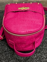 Juicy Couture Word Play Backpack Raspberry Tart Pink Fuchsia Brand ~ New! - £26.63 GBP