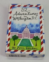 VTG 52 Adventures in Washington DC Card Deck by Lynn Gordon 1995 Chronicle Books - £7.78 GBP