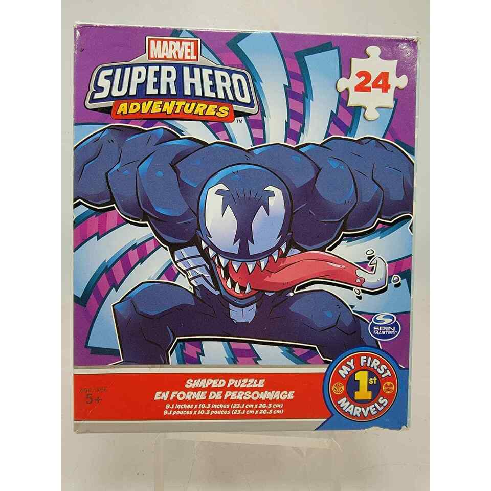 Marvel Super Hero Adventures Incredible Hulk Shaped Puzzle 24 pieces - $5.62