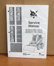 Bobcat 540 543 543B Skid Steer Loader Service Manual Shop Repair Book PN 6566532 - £25.94 GBP