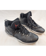 Nike Air Jordan Super Fly 3 Flight Plate Size 18 Black Gray Red Shoes 68... - $98.99
