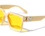 Dweebzilla Oversized Thick Bold Square Luxury Sunglasses (Glossy Black &amp;... - £9.18 GBP+