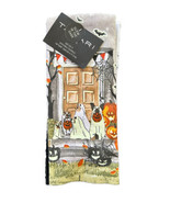 3pk Haunted House Ghost Dogs TAHARI Kitchen Hand Tea Towels Glow In The ... - £20.45 GBP