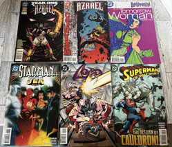 Lot of 6 DC 1990s Comic books Starman Azrael Superman Lobo Girl Frenzy EUC! - $13.99