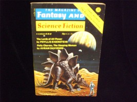 Magazine of Fantasy and Science Fiction Feb 1975 Phyllis Eisenstein - £6.32 GBP