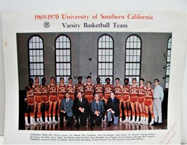 1969-1970 University of Southern California Mens Basketball Team Photo USC - $8.99