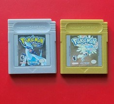 Pokemon: Gold &amp; Silver Version Nintendo Game Boy Color Authentic No Save - £131.77 GBP