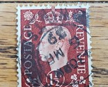 Great Britain Stamp King George VI 1 1/2d Used 347 1939 - $0.94