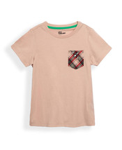 EPIC THREADS Toddler Boys Short Sleeve Plaid Pocket T-shirt, Size 4 - $11.20