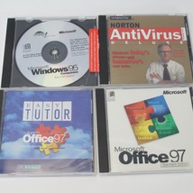 Microsoft Office 97 Easy Tutor Office 97 Norton Windows 95 - $12.73