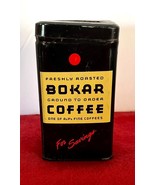 Vintage Advertisement Bokar Coffee Litho Tin Bank 4&quot; Tall - $127.15 MXN