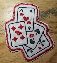 Playing Cards - Sew On/Iron On Patch       10334 - £6.17 GBP