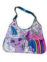 My Little Pony Tote Purse Bag MLP Pink Purple Blue Sequins Glitter Sparkle - £11.47 GBP