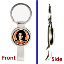The Doors Jim Morrison Pendant or Keychain metal secret bottle opener - $14.39