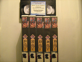 (Lot Of 5) Vhs Charting, Designing, &amp; Planning For The Marching Band [Y30c4-9] - £266.67 GBP
