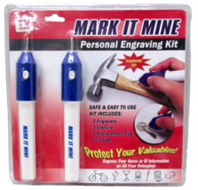 New/Sealed Mark It Mine Personal EngravingKit - As Seen On TV - €10,91 EUR