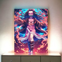 Demon Slayer Nezuko Kamado Aluminum Wall Decor Metal Art Print Poster Plate Sign - £11.03 GBP+