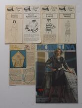 Sewing leaflets Lot of 4 and 1 Sewing Project booklet Modelina - $6.99