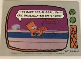 The Simpsons Trading Card 1990 #4 Bart Simpson - £1.54 GBP