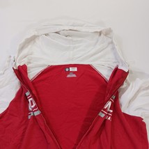 Arizona Cardinals NFL Team Apparel Womens L Red/White Full Zip Sweatshirt Hoodie image 12