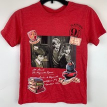 NWT Harry Potter Kids T-Shirt Heather Red M Boys Girls Graphic Shirt Sz L - £6.04 GBP