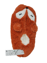 Fuzzy Babba Faux Fur Slipper Socks - One Size Fits Most - Orange - New - £9.43 GBP